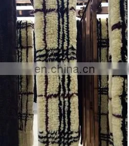 2017 Natural Rex Rabbit Fur Scarf Handsome Rex Rabbit Fur Scarf Accept OEM Real Fur Scarf thumbnail-6