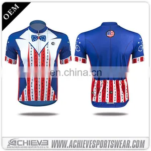 Cool Cycling Sportswear Sublimation Printing Cycling Jerseys thumbnail-2