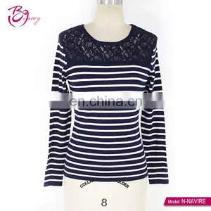 Autumn Long Sleeve Latest Woolen Sweater Designs for Ladies thumbnail-6
