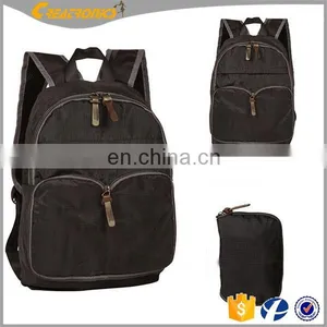 Men Women Unisex Durable Packable Handy Lightweight Travel Foldable Water-Resistant Nylon Backpack Outdoor thumbnail-1
