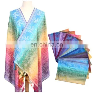 Elephant Knitting Obre Head Wrap WOVEN SCARF Warp WOVEN WRAP thumbnail-1
