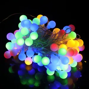 10M 100LEDs Ball Fairy String Light 8 Modes Waterproof Outdoor Holiday Christmas Decoration Light CE UL Certification thumbnail-5