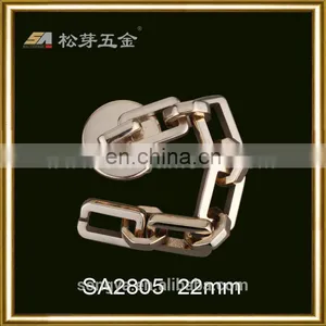 Ladies Fancy Chain Accessories With Shoulder Bag Chain, Custom Metal Gold Color Chain For Bag thumbnail-3