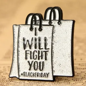 Shining Shopping Bag Pins thumbnail-1