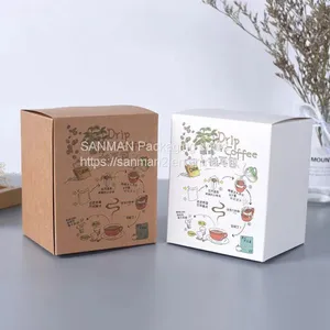 Kraft Paper Printed Brown Foldable Packaging Box thumbnail-3