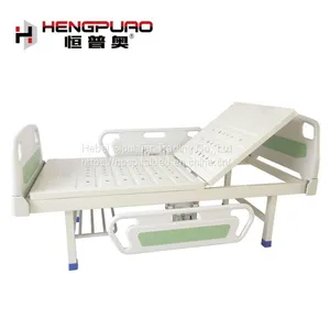 Standard Size Elderly Single Crank Medical Supply Hospital Bed for Sale thumbnail-1