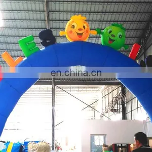 Colorful Inflatable Welcoming Entrance Letter Semicircle Arch For Event thumbnail-5