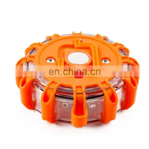 Portable Magnetic LED Road Flares Flashing Roadside Emergency Lights For Road Safety thumbnail-3