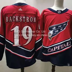 Washington Capitals #19 Backstrom Red Jersey thumbnail-1