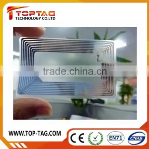 RFID Wet / Dry UHF Inlay For Pvc Cards Making thumbnail-6