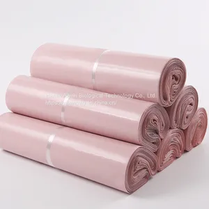 Custom Logo Shipping Polymailers Polythene Polybags Poly Mailer Bag Clothes Courier Mailing Bags thumbnail-1