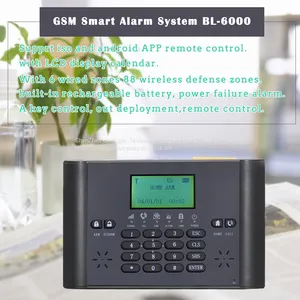 Free Sample 4G Security Alarm ,GSM WIFI Home Alarm System With Smart Home Appliance Control thumbnail-4