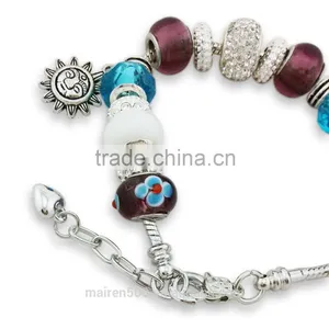 MNP032 2015 Handmade Wholesale European Style Beaded Bracelets thumbnail-1