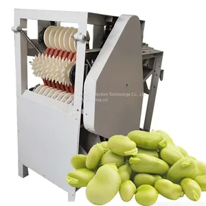 Broad Bean Peeling Machine | Industrial Automatic Peanut Peeler/ Broad Bean Peeling Machine /Wet Peanut Peeling Machine thumbnail-3