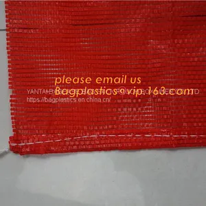 PE Raschel Mesh Net Bag,Fruit Vegetable Potato Bag / PP PE Mesh Bag / Raschel Leno Mesh Bag for Packing Onions Potatoes thumbnail-2