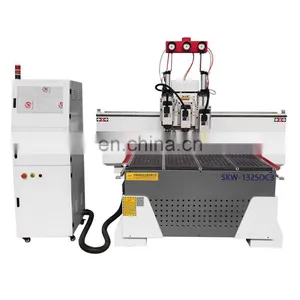 Wood Metal Acrylic Engraving Cutting Carving Milling Router Atc CNC Machine for Door Furniture Cabinet MDF Plywood Working thumbnail-1
