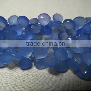 Onyx All Color Chalcedony Briollete Chicklets Drops Gemstones Cabochon Calibrated thumbnail-1