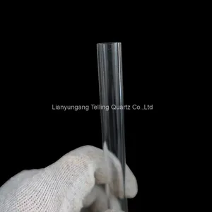 Custom Size Clear Quartz Glass Tube Fused Quartz Tube thumbnail-5