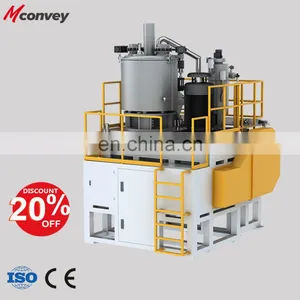 Factory Price CE Standard Industrial Plastic PVC PE PET ABS Mixer High Output High Speed Compounding Powder High Speed Mixer thumbnail-3