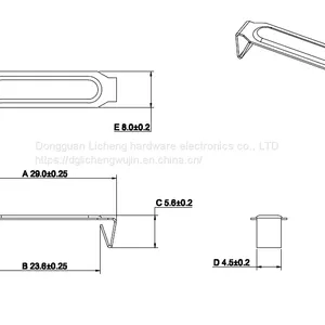 Chinese Suppliers SUS301 Stainless Steel Transformer Clips. thumbnail-3