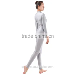 Turtle-neck Long Sleeve Ankle Length Dance Unitard, Gymnastics Unitard (UA002) thumbnail-3