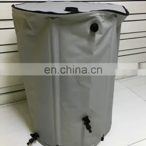 Hot Selling Portable Foldable Collapsible 100L 40*78 Rain Water Barrel Collector for Garden thumbnail-3