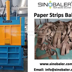 Paper Strips Baler Machine thumbnail-1