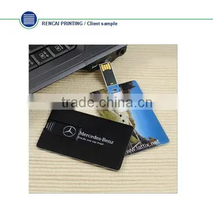 China 1gb USB Flash Drive Black Business Crad Plastic USB Webkey thumbnail-5