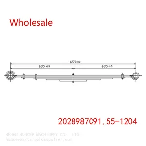 2028987C91, 55-1204 Navistar Front Axle Leaf Spring Wholesale thumbnail-1