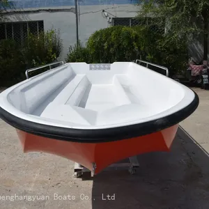 Customized Fiberglass Boat, Fishing Boat, Fast Boat, Hard Bottomed Boat, Assault Boat thumbnail-4