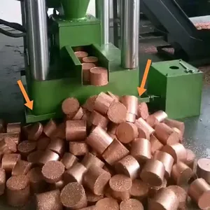 Horizontal Briquetting Machine Large Steel Shavings Briquette Press Machine thumbnail-4