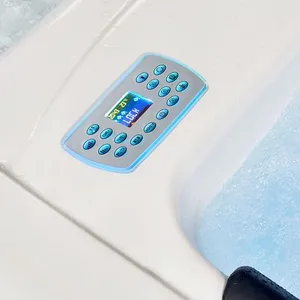Outdoor Acrylic Smart Constant Temperature Heating Surfing Fitness Infinity Swimming Pool Villa Integrated Finished Product Swimming Pool thumbnail-3
