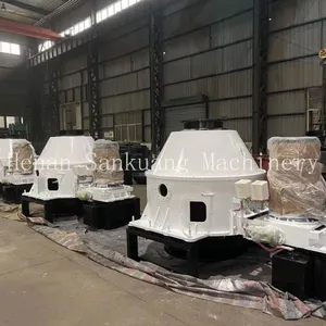 Vertical Scraper Discharge Coal Slurry Centrifuge With 304 Stainless Steel Screen Basket thumbnail-2
