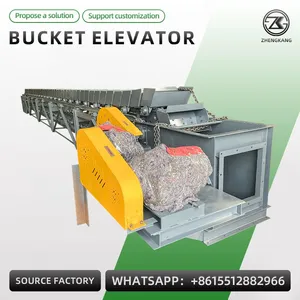 Heavy Duty Chain Bucket Elevator Conveyor Industrial Bulk Material Handling Equipment thumbnail-1