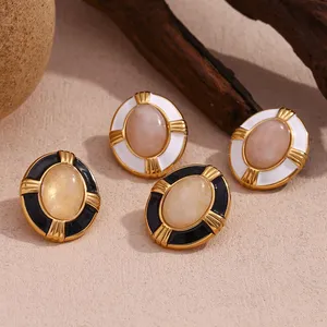 Wholesale Stainless Steel Earrings With 1-Year Warranty, 304 Grade, Nickel-Free thumbnail-4
