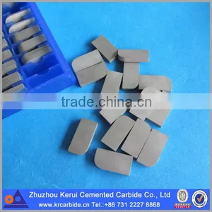 ANSI Brazed Tips for Carbide-tipped Lathe Tool Bit Available in Multiple Geometry Styles for Different Cutting Applications thumbnail-1