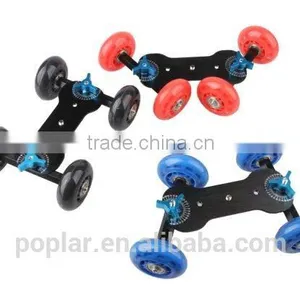 Camera Video DSLR Rig Movie Truck Skater Wheel Camera Dolly Track thumbnail-1