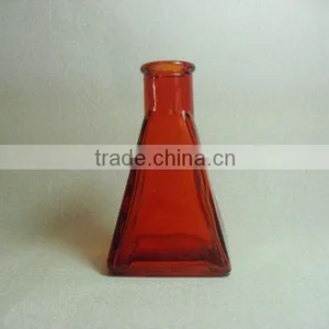 Orange Colour Glass Aromatherapy Diffuser Bottle thumbnail-4