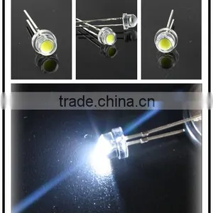 0.2W 4.8mm / 5mm Strawhat LED With 120 Degree Viewing Angle thumbnail-1