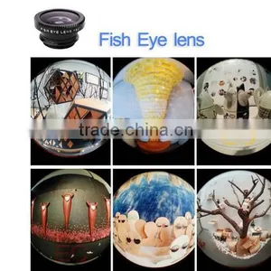 Wolesale 3 In 1 Mirror Mobile Phone Light Button Car Camera Fish Eye Lens thumbnail-6