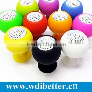 Mini Portable Silicone Sucker Holder Speaker Waterproof Can Be in The Bathroom thumbnail-1