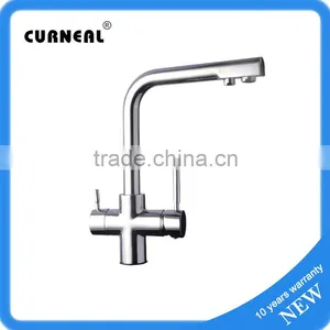 Morden Design Brass Chrome Drink Water Kitchen Faucet thumbnail-1