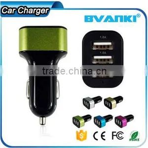 8 Years Experience 2016 New Premium 5V 2..1A Smart IQ Fast Charge 3 USB Port Car Charger Made in China thumbnail-1