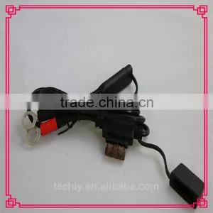 Electronic 12V SAE Conncotr Ring Terminal With Fused Lead Cable Assembies thumbnail-1