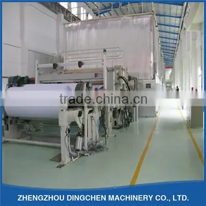 2400mm Office Paper A4 Copy Paper Manufacturing Machine Production Line thumbnail-1