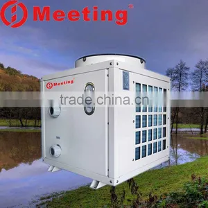 Pond Heater System 45C Environmental & Freindly Air Water to Water Source Swimming Pool Heating Cooling Control Heater Heat Pump thumbnail-1