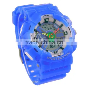 LP1369 Cheapest Digital With 3 Hands Movement pu Bracelet Male Watch thumbnail-4