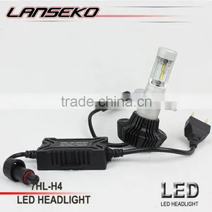 Hot Sell!! Hi/Lo Beam H4 H13 9004 9007 Led Auto Headlight All in One Fanless Design thumbnail-1