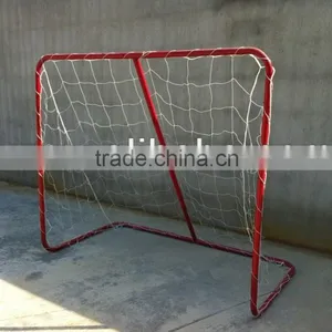 Portable Floorball Goal With Target thumbnail-1