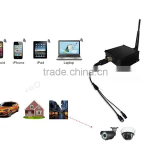 Mobile Phone Monitoring APP Control Wifi Camera Transmitter for Wired Analog Backup Camera thumbnail-1